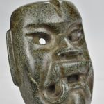 Olmec Stone Were-Jaguar Mask