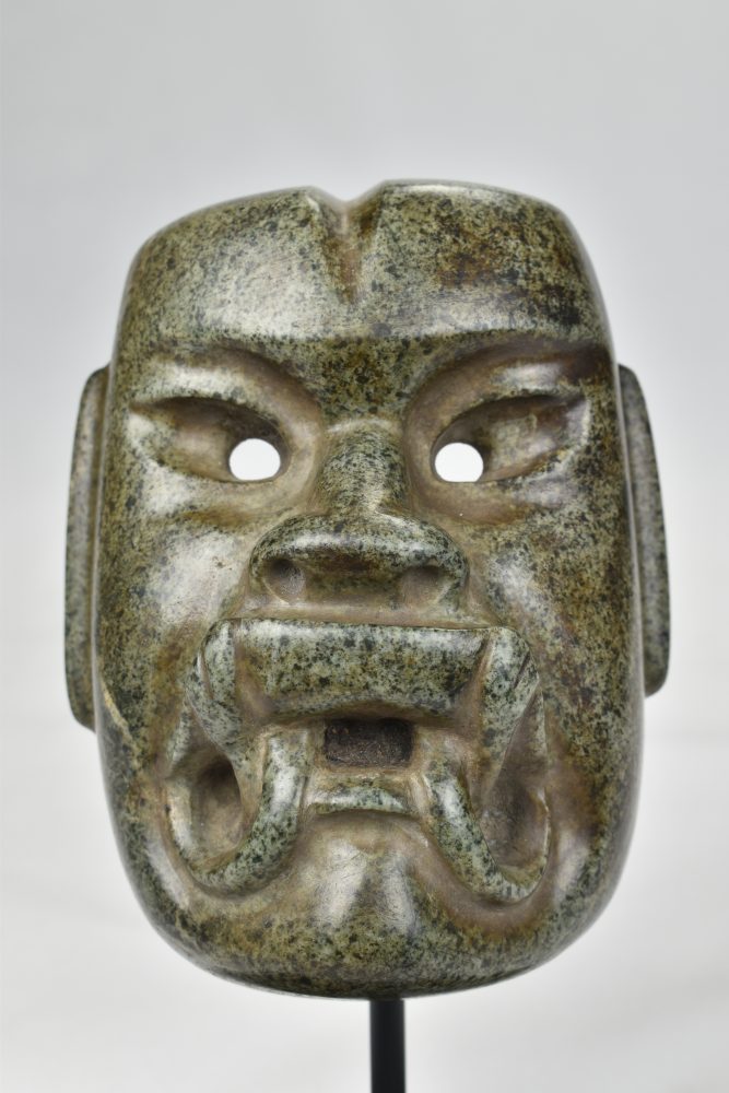 Olmec Stone Were-Jaguar Mask