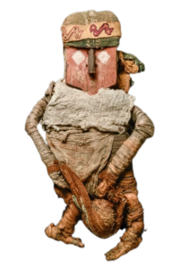 Chancay Funerary Doll False Head