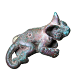 Inca Bronze Jaguar Tumi