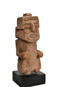 Sizable Mixtec Stone Figure