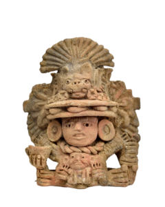 Zapotec Effigy Incensario Vessel