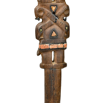 Moche Wood Scepter c. 400-800 AD.