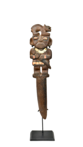 Moche Wood Scepter c. 400-800 AD.