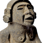 Aztec Stone Toci Figure