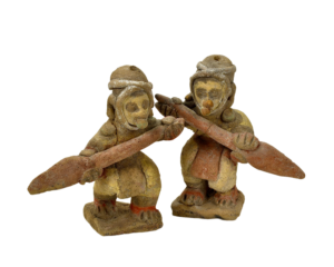 Jamacoaque Rowing Figurines