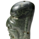 Amazing Olmec Jade Were-Jaguar Pendant