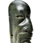 Amazing Olmec Jade Were-Jaguar Pendant