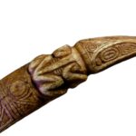 An Exquisite Taino Bone Purging Stick