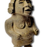 Aztec Stone Toci Figure