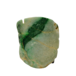 Rare Maya Jadeite Face Pendant with Red Pigment Traces