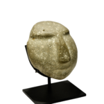 Mezcala Stone Carved Face Mask or Ornament