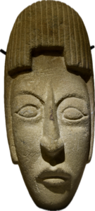 Maya Stone Mask of Young Pakal the Great