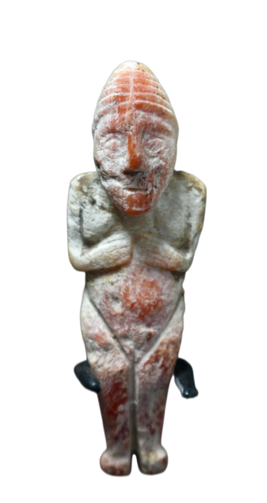 An Inca Spondylus shell figurine used for the Capacocha ceremony.