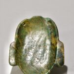 Exquisite Ancient Maya Jade Maskette