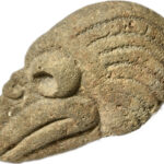Veracruz Avian Stone Hacha – Volcanic Ritual Sculpture