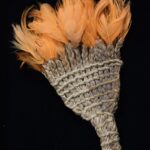 Nazca Feather Plume with Orange Parrot Feathers | 100–700 AD