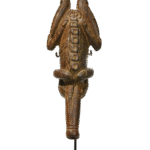 Rare Taino Wood Snuff Tube – Cohoba Inhaler w/ Shell Teeth