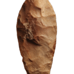 Fine Maya Flint Spearpoint, Ca. 500–800 A.D.