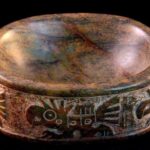 Manteño Stone Mortar with Parrots